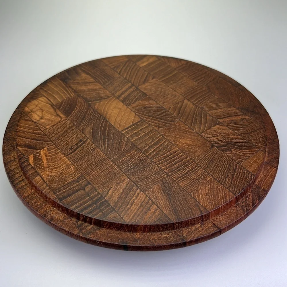 Vintage Ernest Sohn Teak Canister